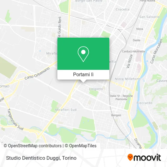 Mappa Studio Dentistico Duggi