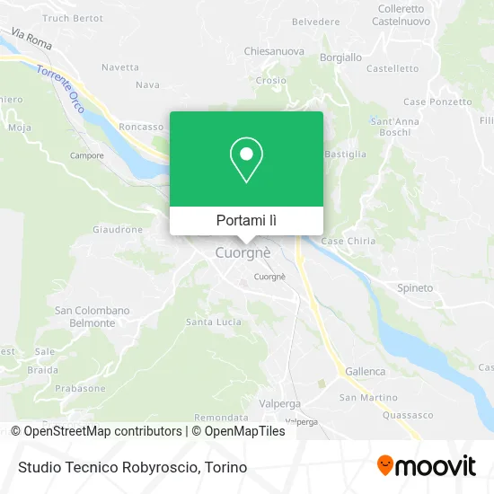 Mappa Studio Tecnico Robyroscio