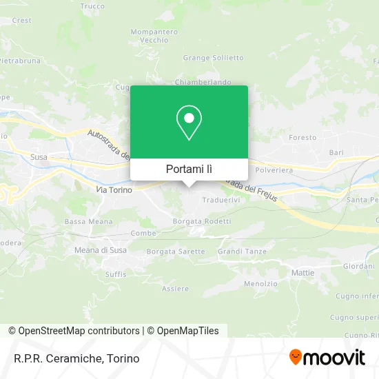 Mappa R.P.R. Ceramiche