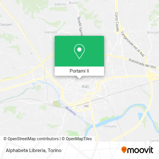 Mappa Alphabeta Libreria