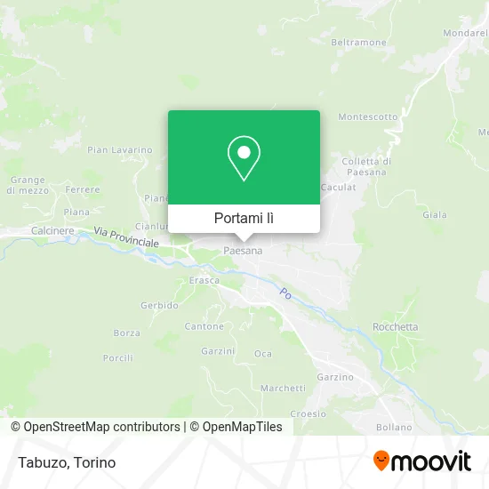 Mappa Tabuzo