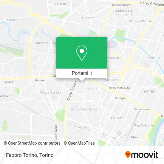 Mappa Fabbro Torino