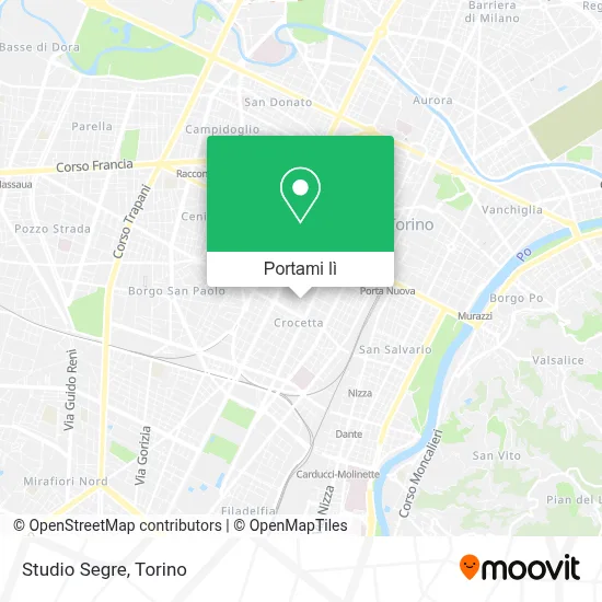 Mappa Studio Segre
