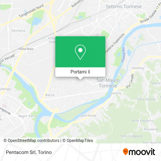 Mappa Pentacom Srl