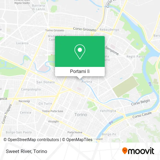 Mappa Sweet River