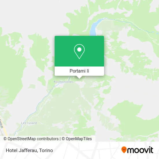 Mappa Hotel Jafferau