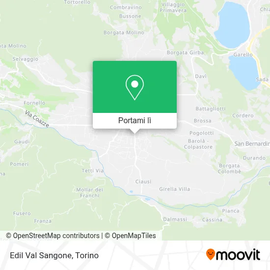 Mappa Edil Val Sangone