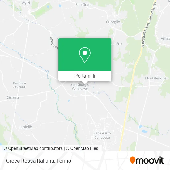 Mappa Croce Rossa Italiana