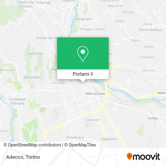 Mappa Adecco