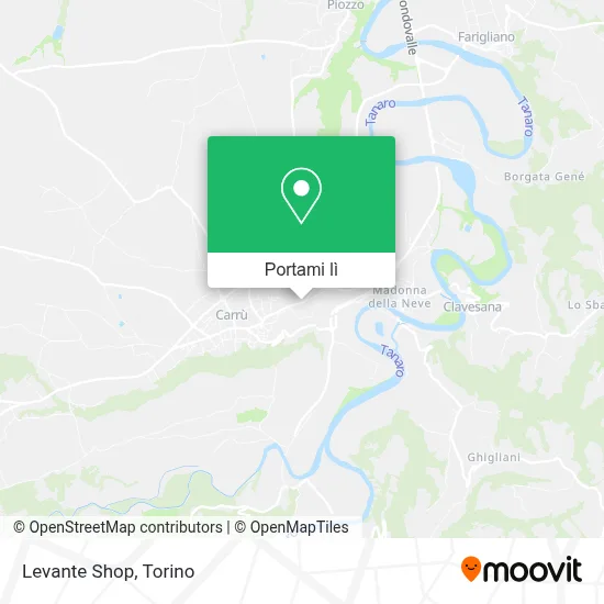 Mappa Levante Shop