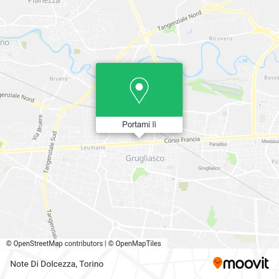 Mappa Note Di Dolcezza
