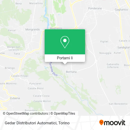Mappa Gedar Distributori Automatici