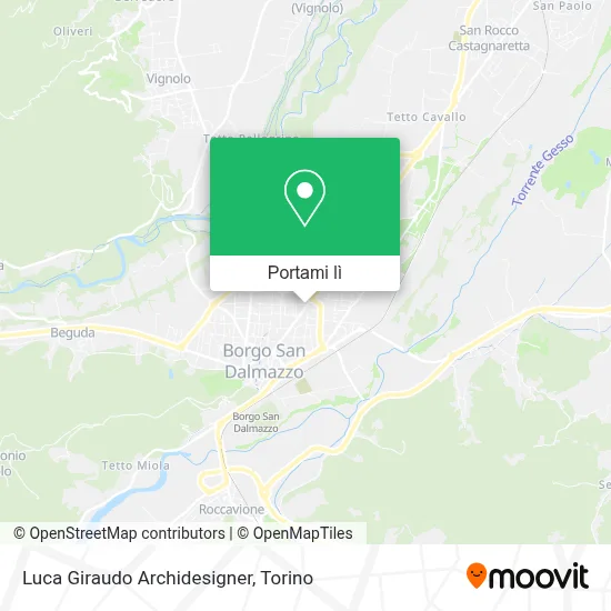 Mappa Luca Giraudo Archidesigner