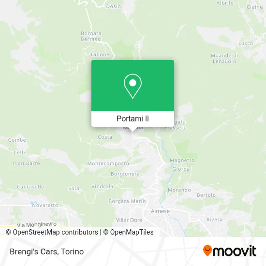 Mappa Brengi's Cars