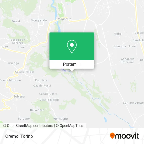Mappa Oremo