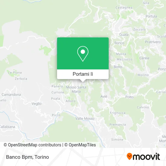 Mappa Banco Bpm