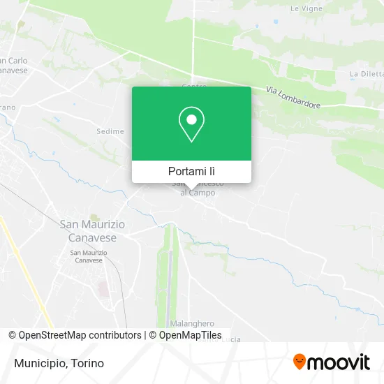 Mappa Municipio