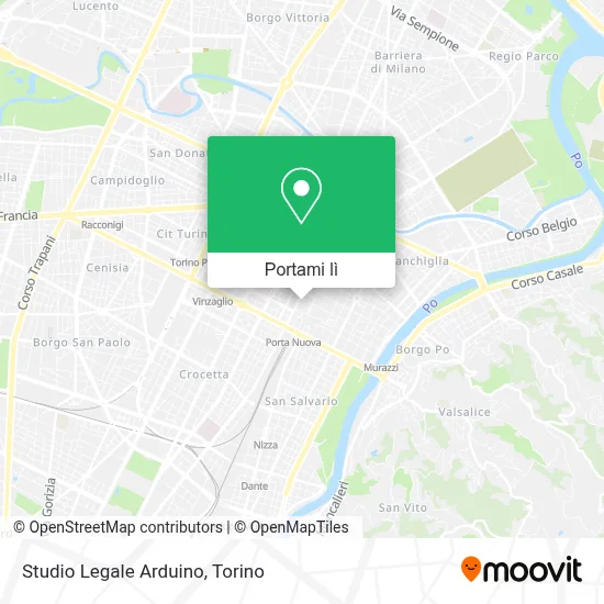 Mappa Studio Legale Arduino