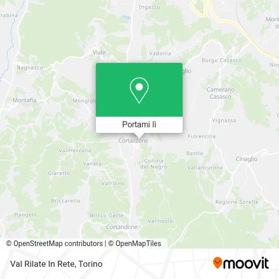 Mappa Val Rilate In Rete
