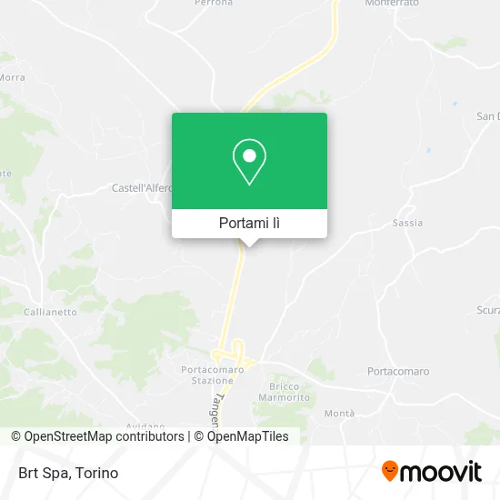 Mappa Brt Spa