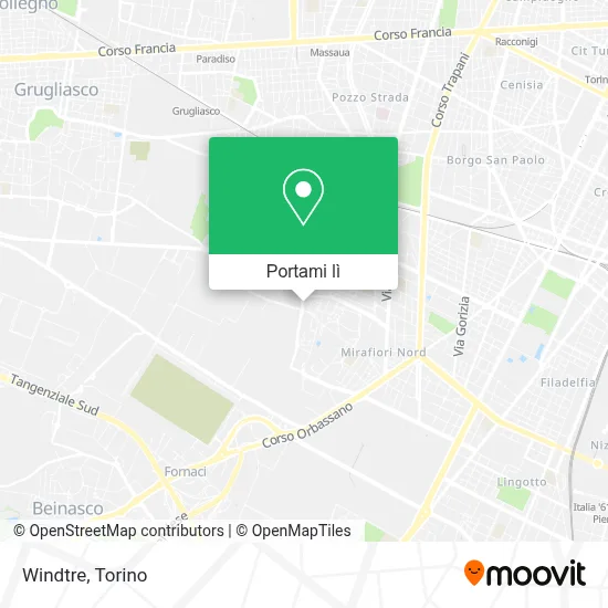 Mappa Windtre
