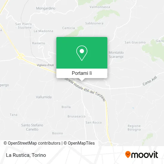 Mappa La Rustica