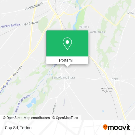 Mappa Csp Srl