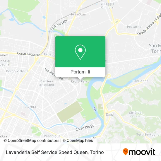 Mappa Lavanderia Self Service Speed Queen