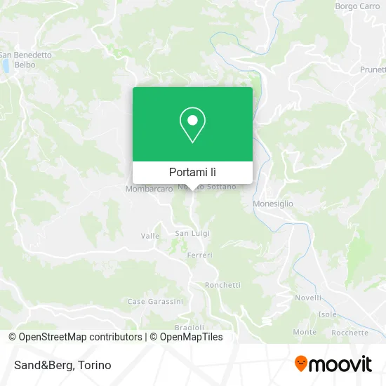 Mappa Sand&Berg