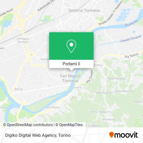 Mappa Digiko Digital Web Agency