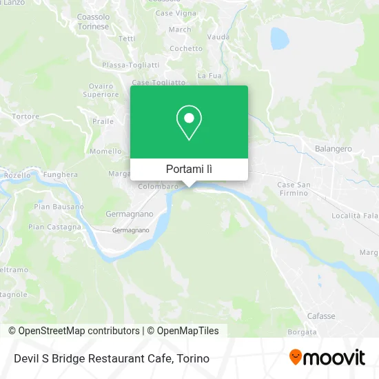 Mappa Devil S Bridge Restaurant Cafe