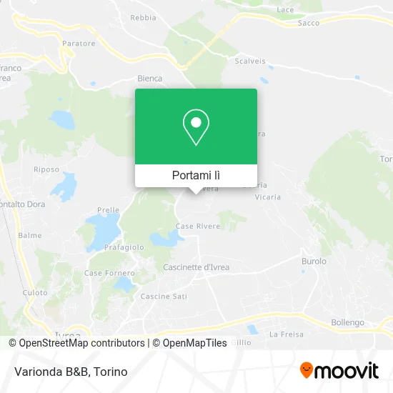 Mappa Varionda B&B