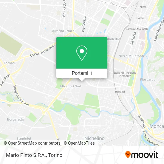 Mappa Mario Pinto S.P.A.