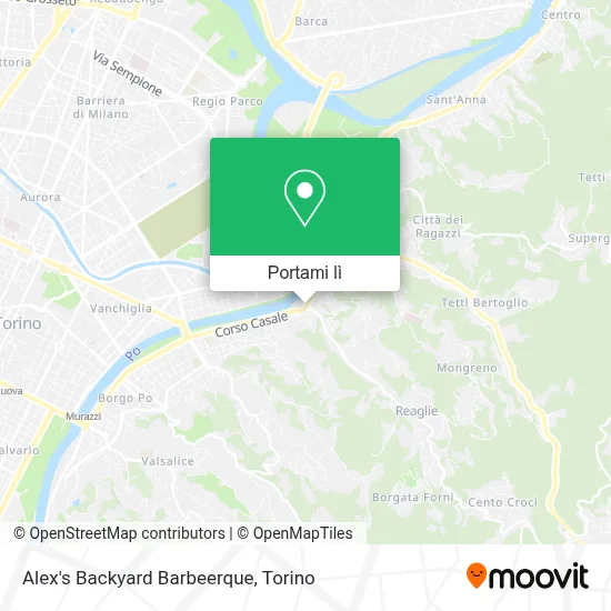 Mappa Alex's Backyard Barbeerque