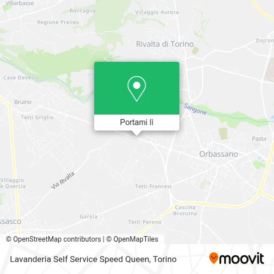 Mappa Lavanderia Self Service Speed Queen