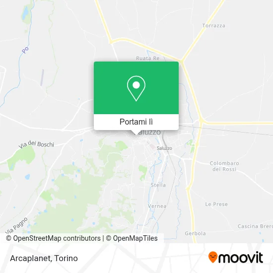 Mappa Arcaplanet