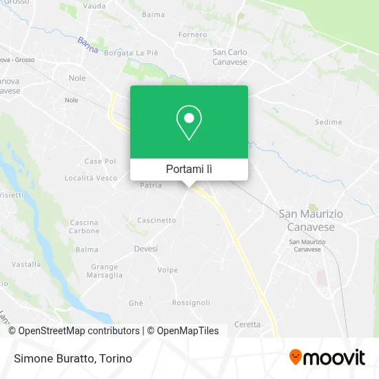 Mappa Simone Buratto