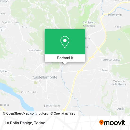 Mappa La Bolla Design
