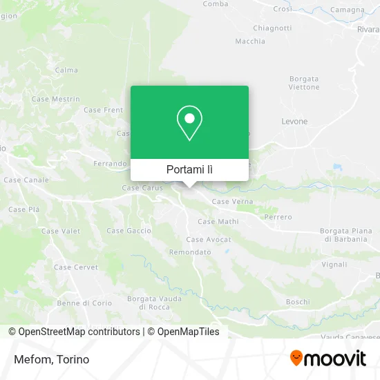 Mappa Mefom