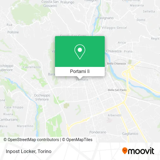 Mappa Inpost Locker