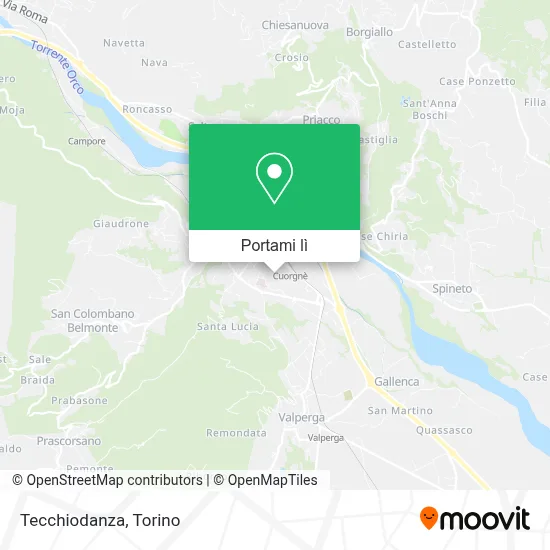 Mappa Tecchiodanza