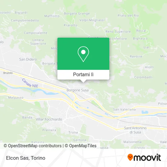 Mappa Elcon Sas