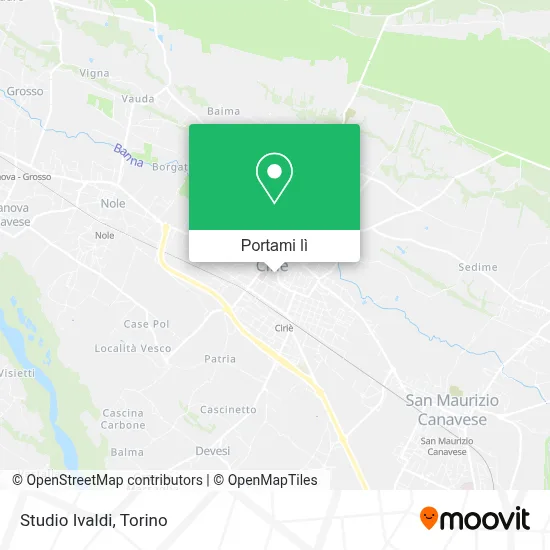 Mappa Studio Ivaldi