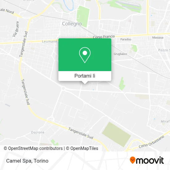 Mappa Camel Spa