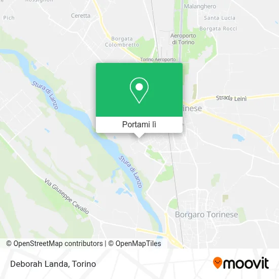 Mappa Deborah Landa
