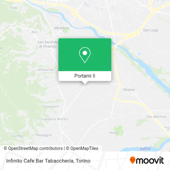 Mappa Infinito Cafe Bar Tabaccheria