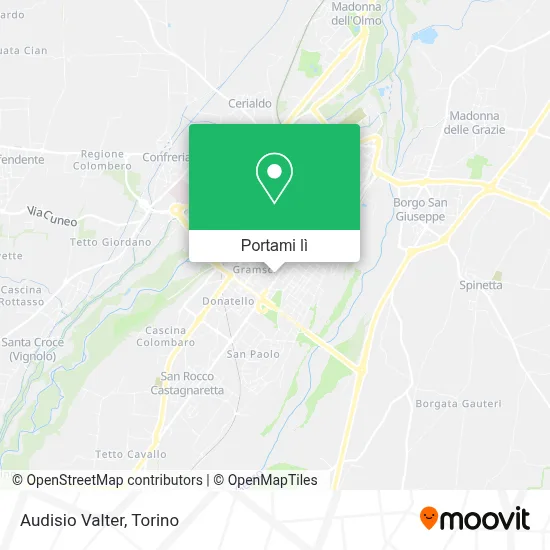 Mappa Audisio Valter