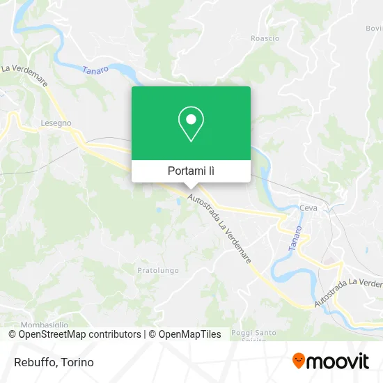 Mappa Rebuffo