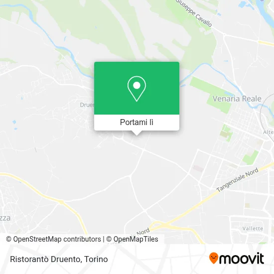 Mappa Ristorantò Druento