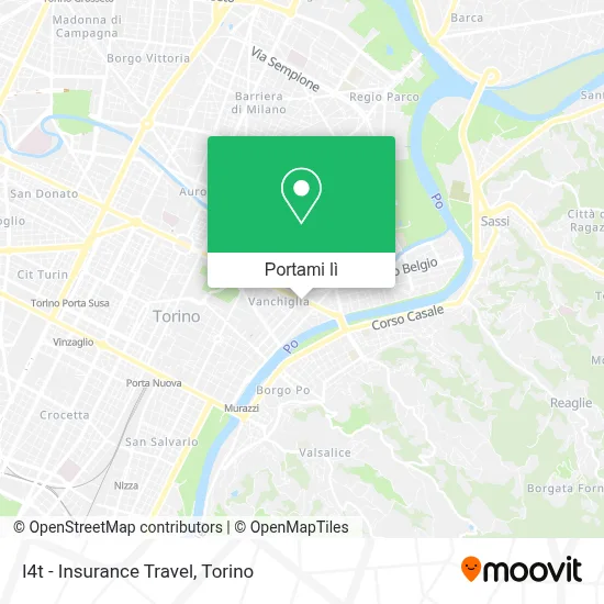 Mappa I4t - Insurance Travel